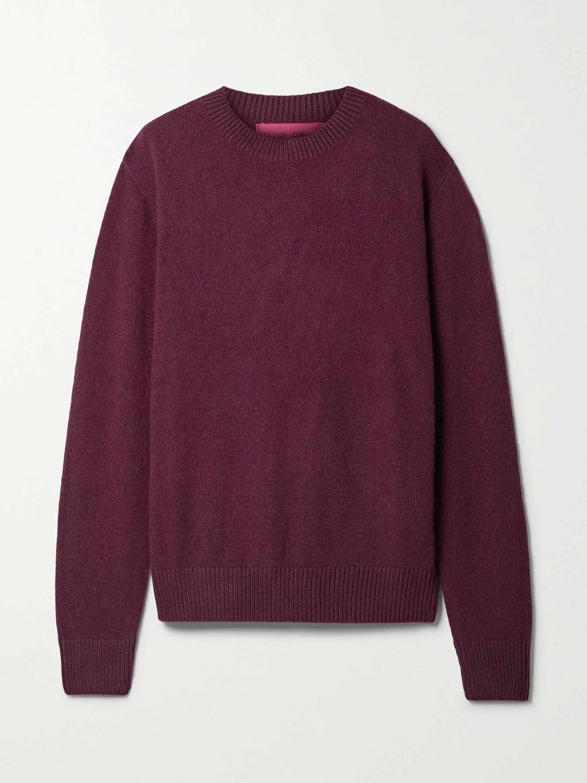 Burgundy cashmere sweater