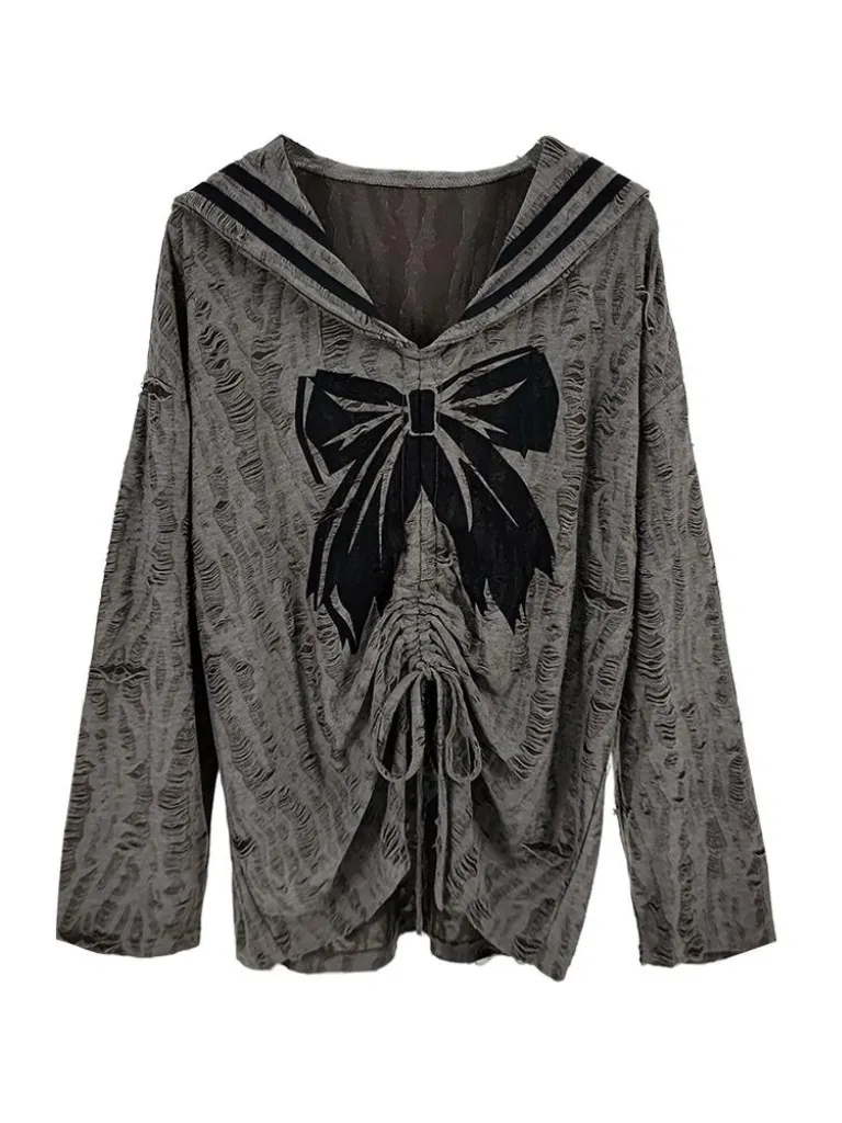 Dark Tops Sailor Ribbon
