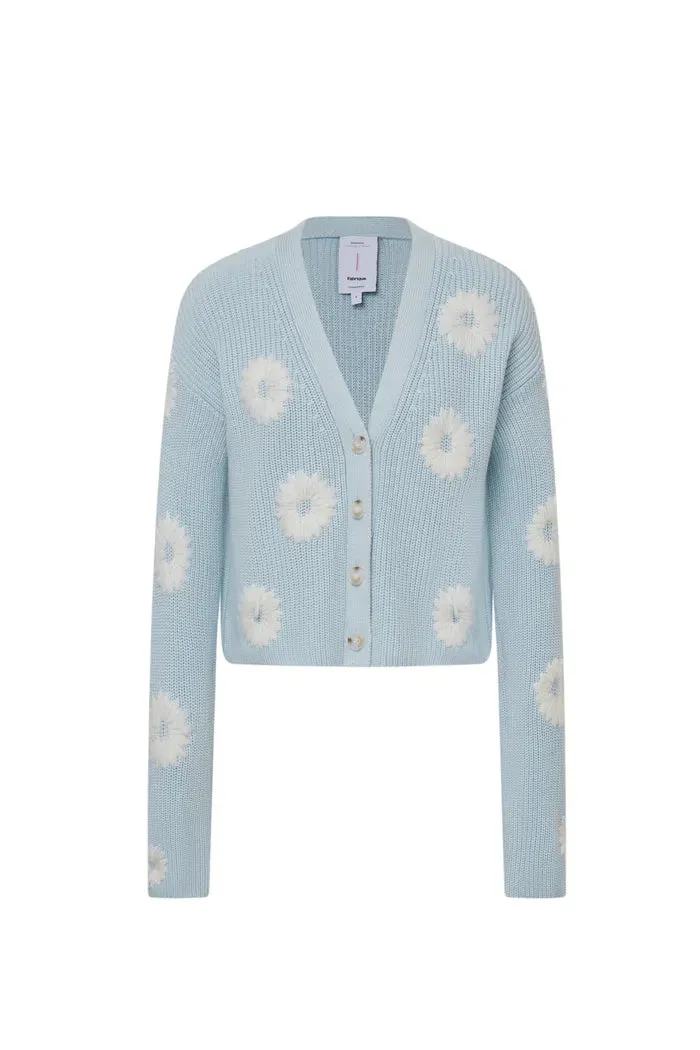 Dasiy Chunky Extended Cardigan in Cotton Cashmere Knit