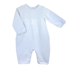 Diamond Lightweight Knit Longall in Blue