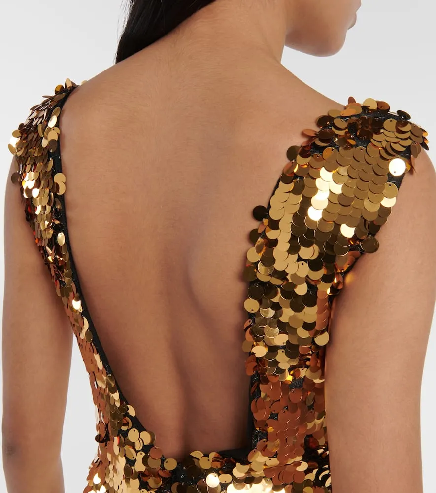 Emilia Wickstead Jacira sequined gown