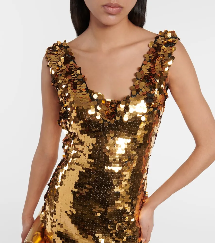 Emilia Wickstead Jacira sequined gown