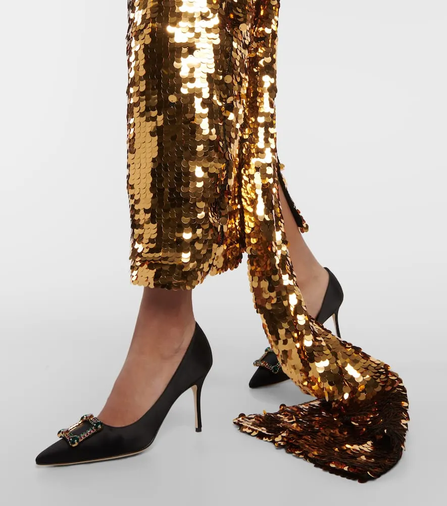 Emilia Wickstead Jacira sequined gown