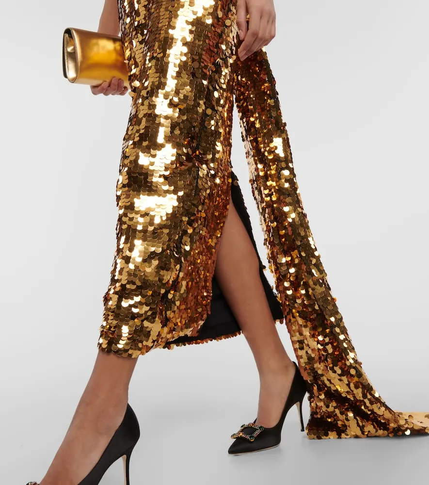 Emilia Wickstead Jacira sequined gown