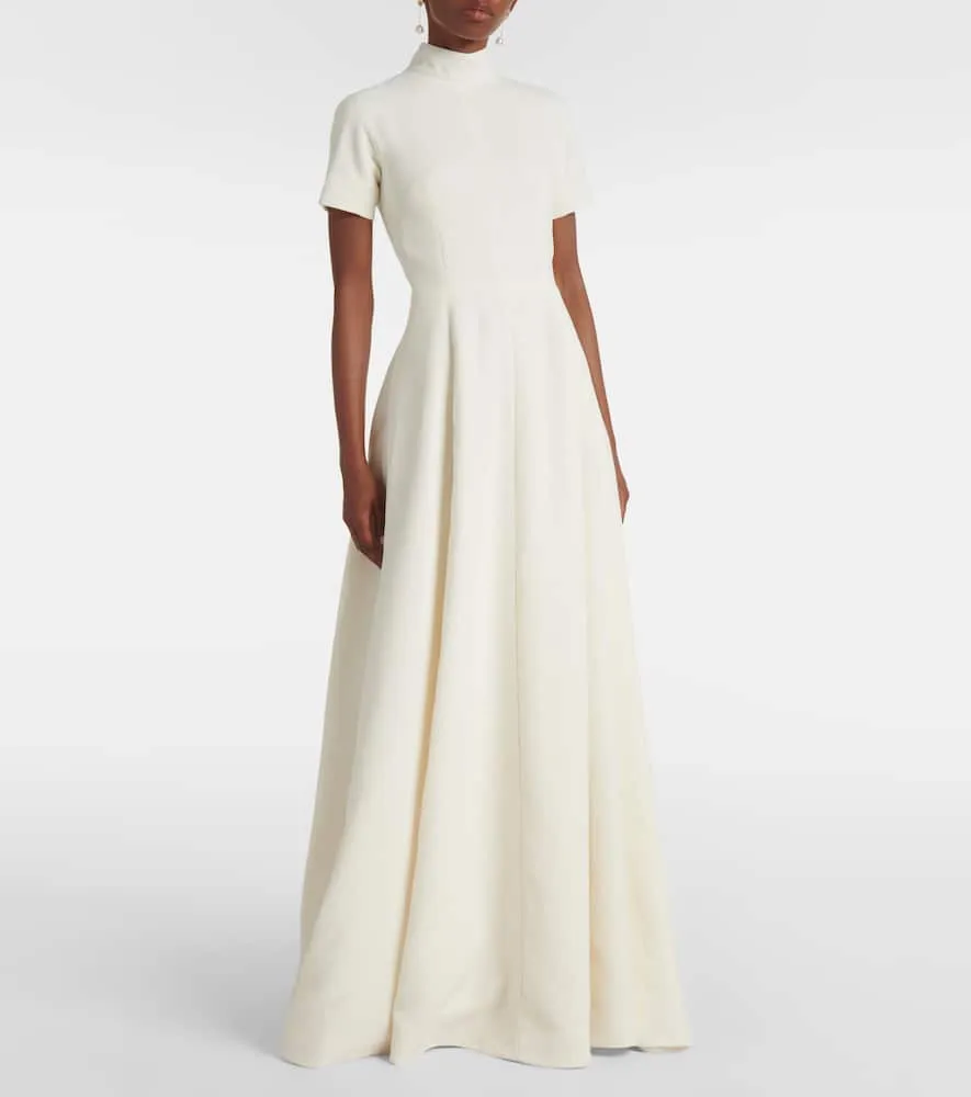 Emilia Wickstead Malinda high-neck gown