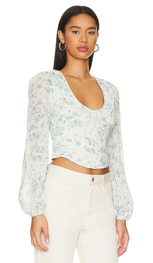 Free People Another Life Top in White