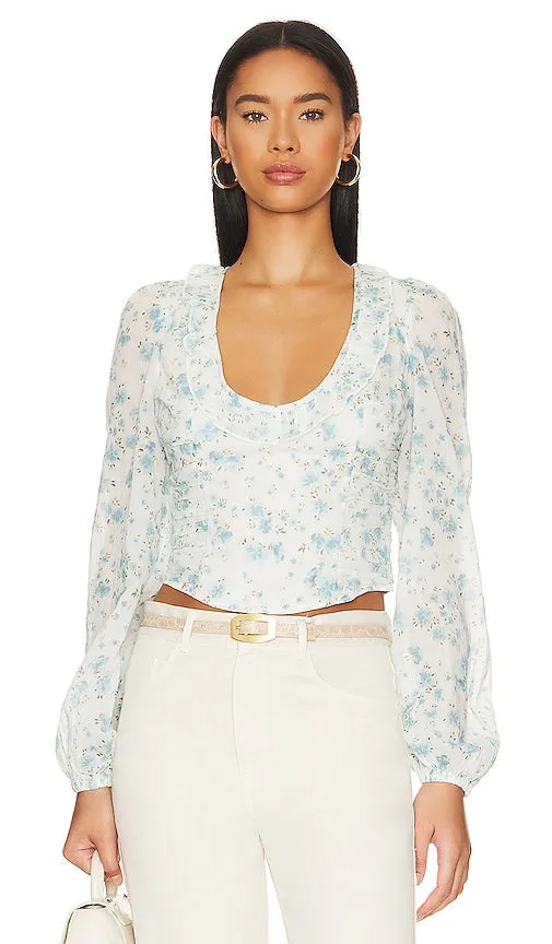 Free People Another Life Top in White
