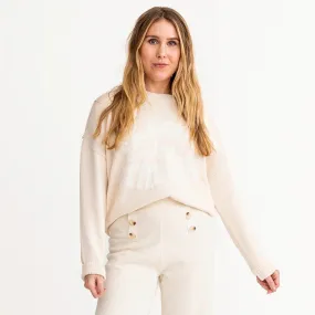 Gretchen Pullover - Love Is In The Air - Cream
