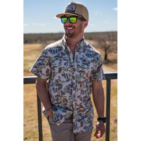 Men's Burlebo Cotton Twill Button Up CTS-DC