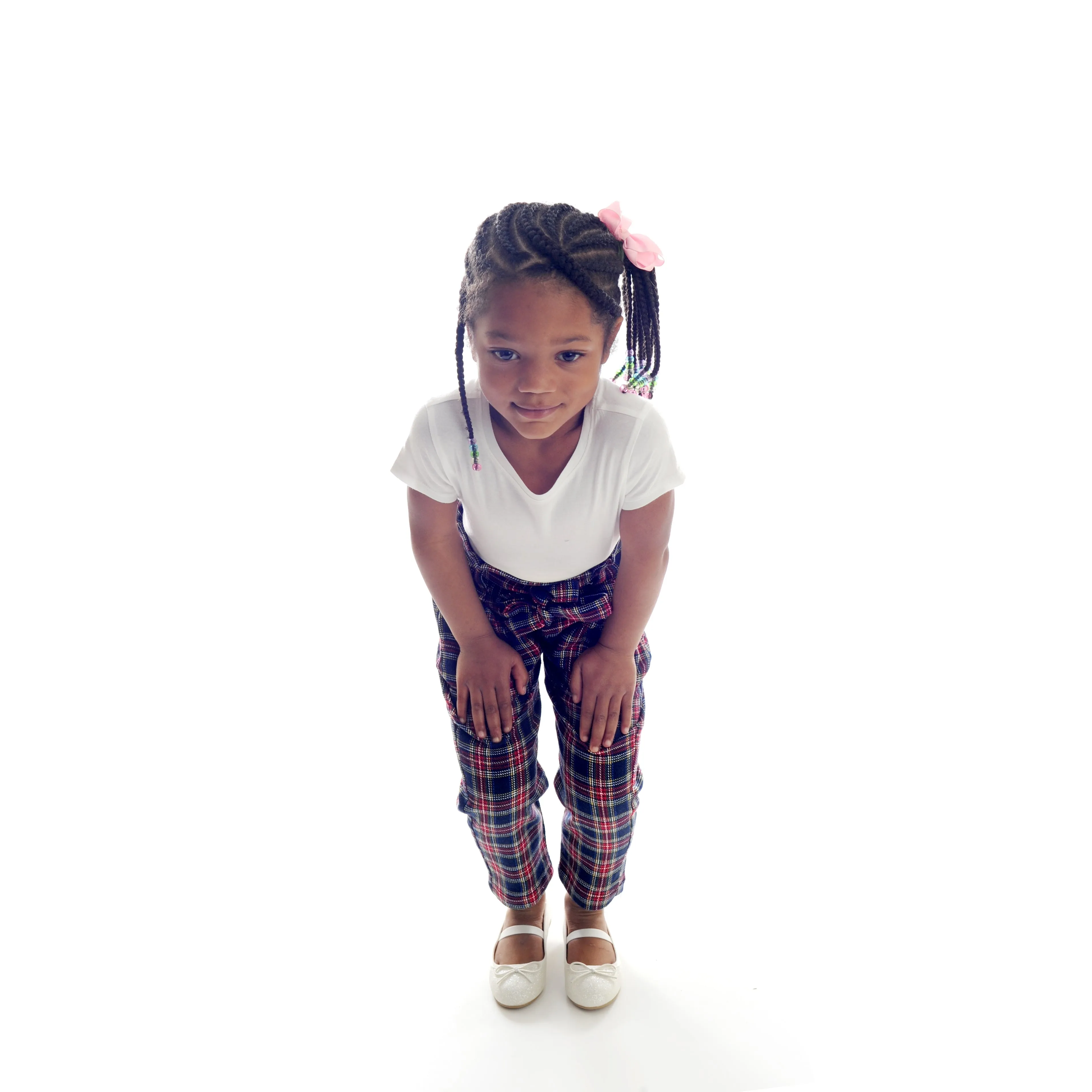 Paperbag waist pant with belt & pockets