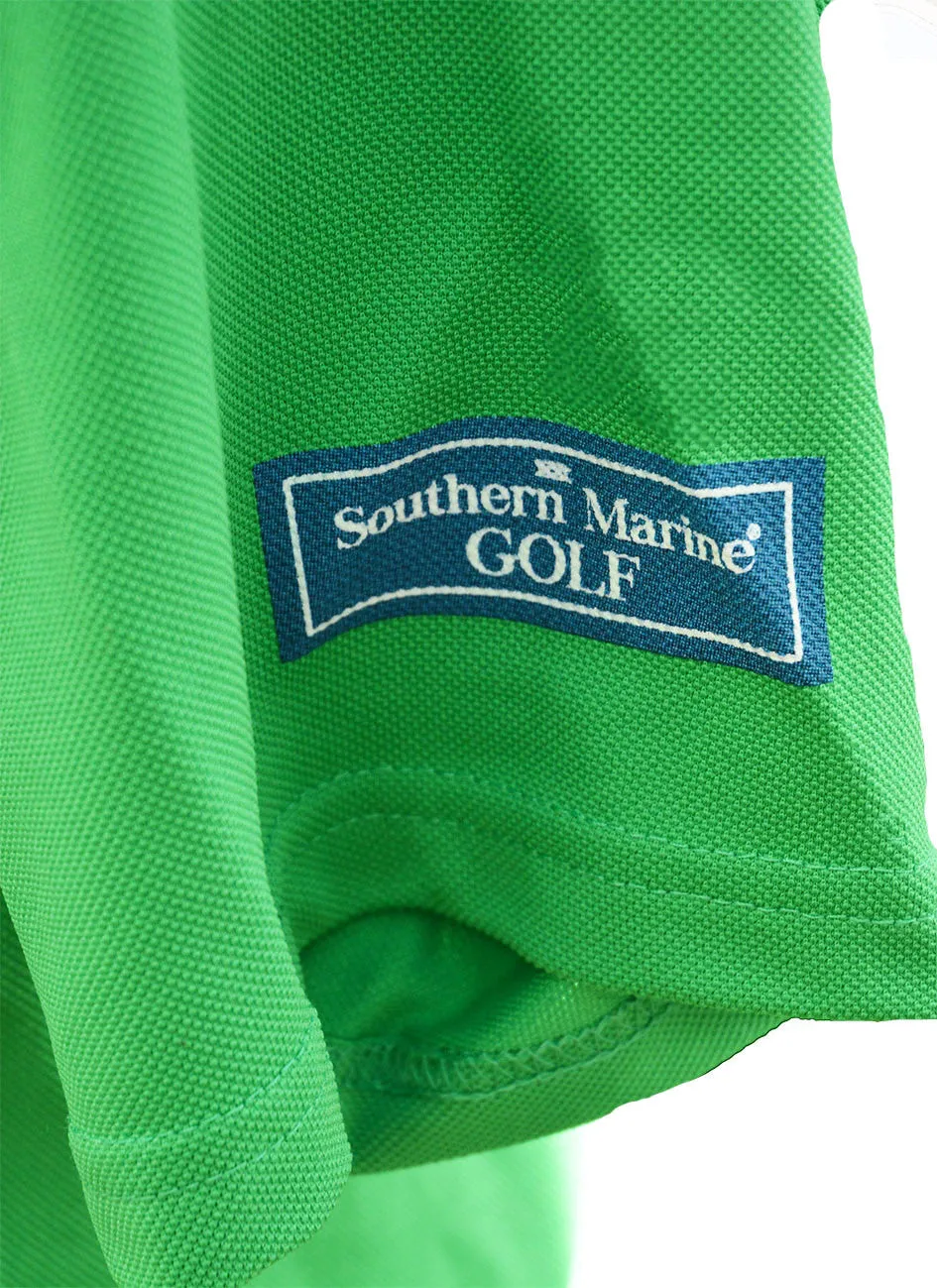 Southern Marine's Woodbridge Men's Golf Polo in Kelly Green     ON SALE