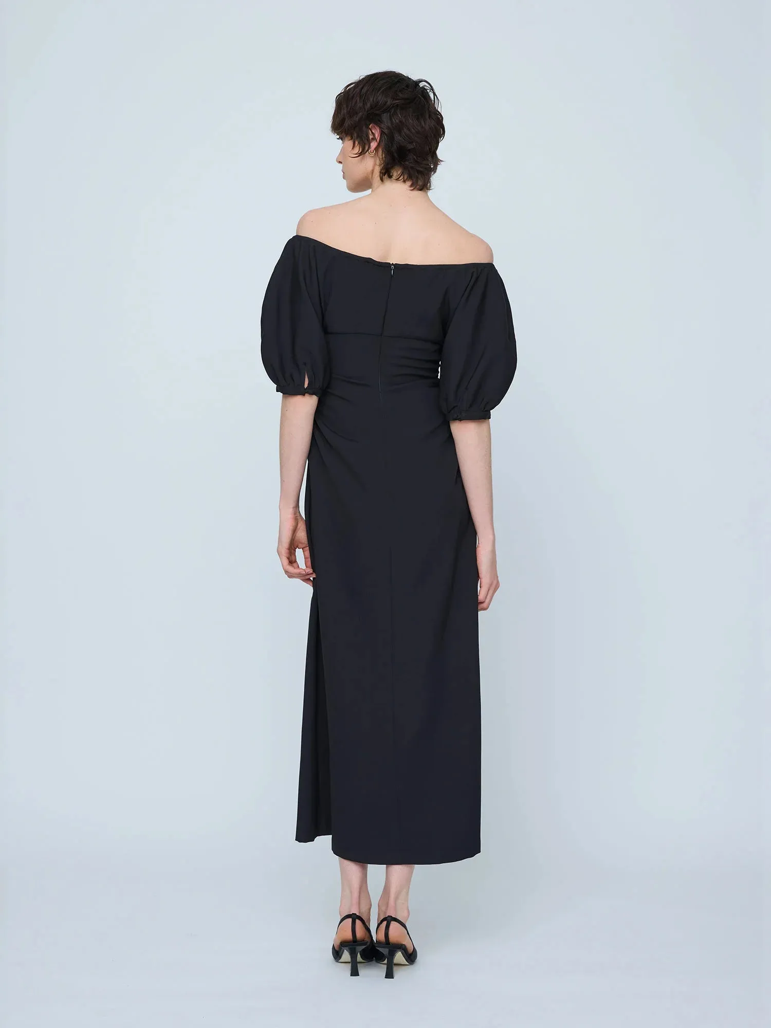 ZOE OFF SHOULDER DRESS